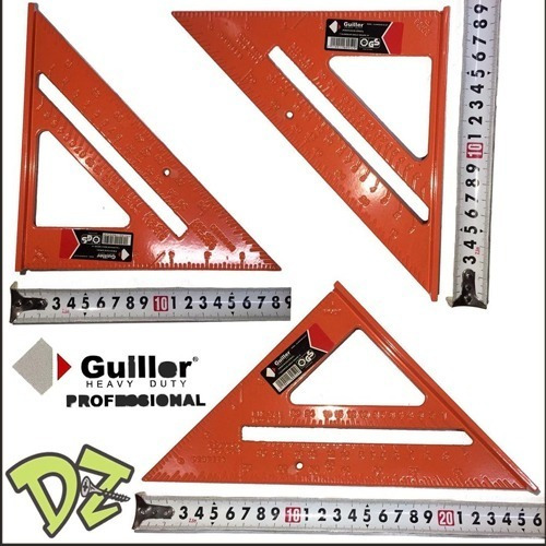 Escuadra De Aluminio Con Sombrero 7 - 18 Cm Guiller Esc45