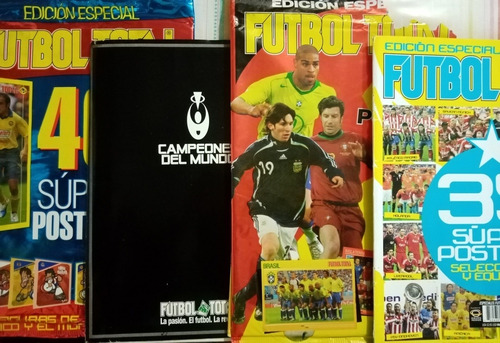 Revistas Fútbol Total Super Pósters 