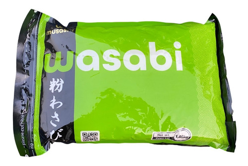 Tempero Wasabi Em Pó 1,05kg Musashi Japão