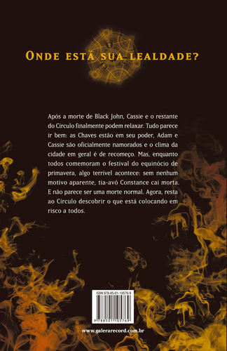 Círculo Secreto: A ruptura (Vol. 4), de Smith, L. J.. Círculo secreto (4), vol. 4. Editorial Editora Record Ltda., capa mole em português, 2015