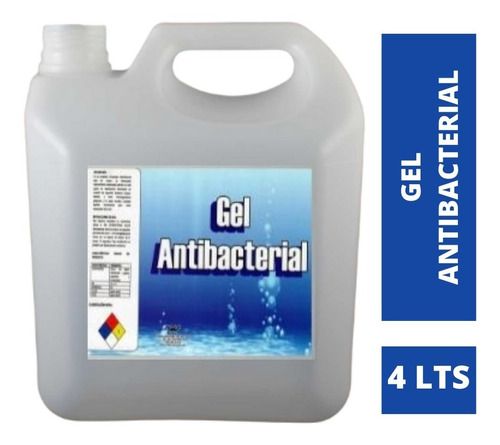 Gel Antibacterial 4 Litros - L a $6000