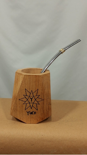 Bombilla Chata De Acero Inoxidable Pulida - Yuco