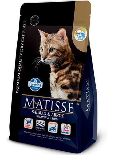 Alimento Gatos Adultos Matisse Salmón Y Arroz 2 Kg