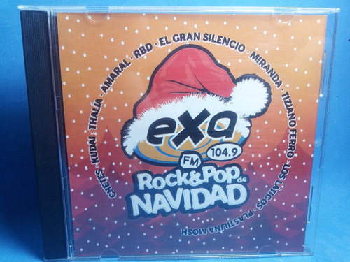 Cd Exa 104.9 Fm Rock Y Pop De Navidad Varios Thalia Rbd