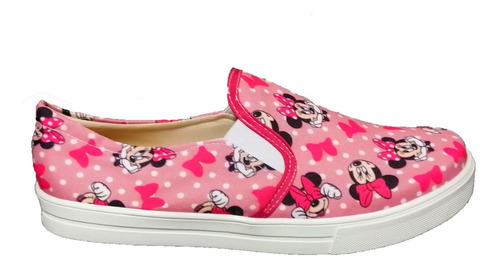 Tenis Zapato Mimie Mouse Lona Moda Casual Envio Full