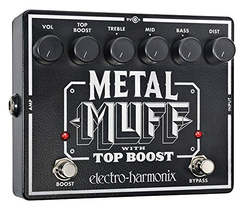 Distorsion De Muff De Metal Electro-harmonix Con Pedal De Ef