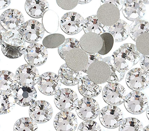 Crystal Flatback Rhinestones Para Nail Art Glue Fix 2 8...