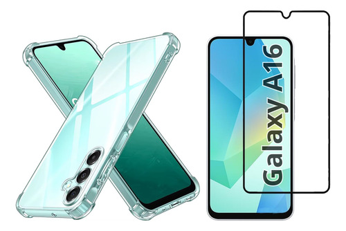 Capa Capinha Case + Película 3d Para Samsung Galaxy A16 6.7
