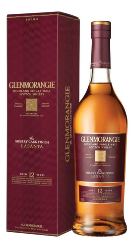 Whisky Glenmorangie The Lasanta, Single Malt Recomendado