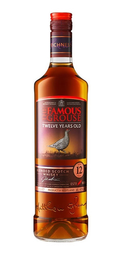 Whisky The Famous Grouse 12 Años