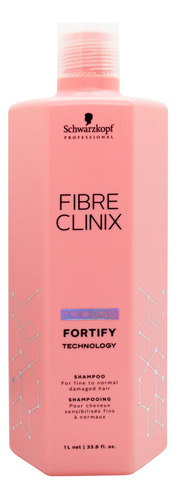 Schwarzkopf Fibre Clinix Shampoo Fortificante Dañado 1lt 6c