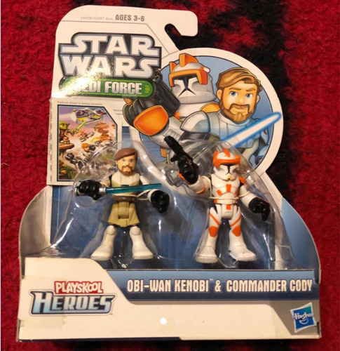 Star Wars Jedi Force (obi-wan Kenobi Y Commander Cody)