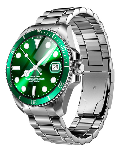 Reloj Smartwatch Vak C1 Acero Submarine Nfc Cristal 3d