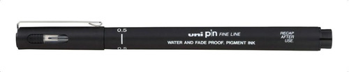 Bolígrafo nankin Uni Pin Fine Line, varios tamaños, color de tinta: negro, color exterior: 0-5