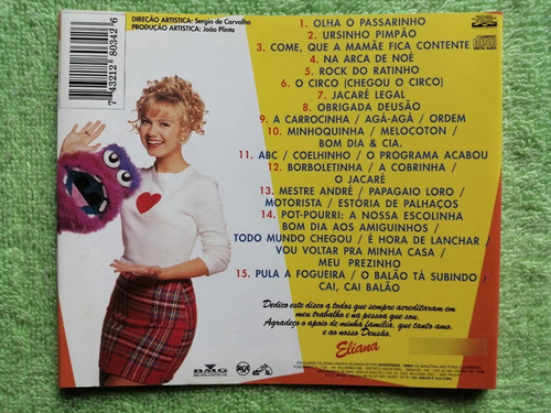 Eam Cd Eliana Olha O Passarinho 1995 Musica Infantil Niños | MercadoLibre