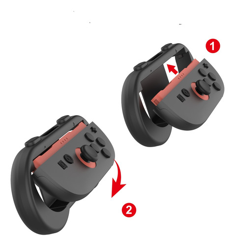 2 Empuñaduras Con Correa For Switch2 Joy-con Antideslizantes