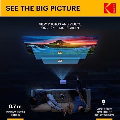 Mini Proyector Pico Kodak Flik X1
