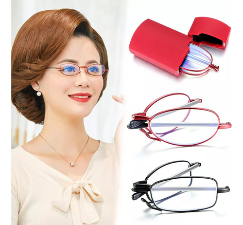 5 Gafas De Ordenador Plegables, Gafas De Lectura Con Luz