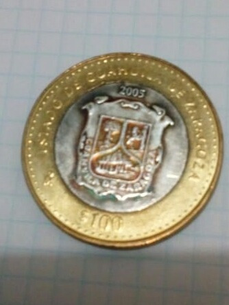 Moneda De Colección $100 Estado De Coahuila  