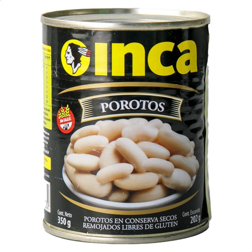 Porotos En Conserva Secos Inca Libre Gluten - Mejor Precio