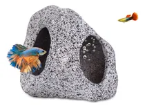 Comprar Decoración De Acuario Cave Ameliade Rock C Para Peces Betta