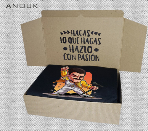 Imagen 2 de 5 de Buzo/hodie Freddie Mercury Estampado Unisex Y Niños