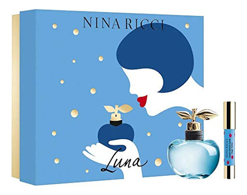 Nina Ricci Luna Para Mujeres 2 Piezas Regalo Conjunto Gsd2c