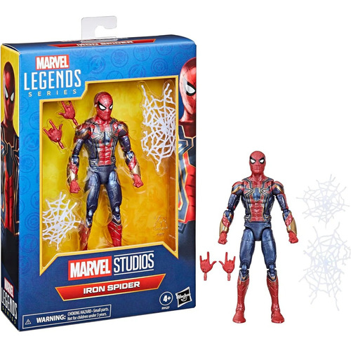 Marvel Legends: Iron Spider Articulado Con Accesorios