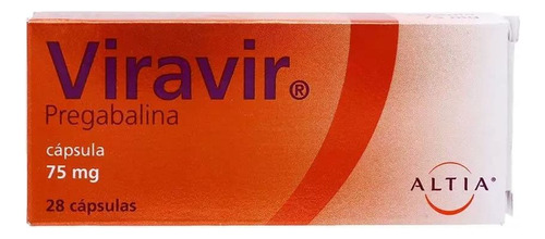 Viravir 75 Mg Caja Con 28 Cápsulas