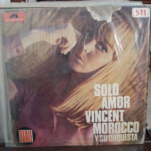 Vinilo Vincent Morocco Y Su Orquesta Solo Amor O2