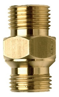 Nipple De Laton Roscada M-m 1/2 X 3/4 Alba