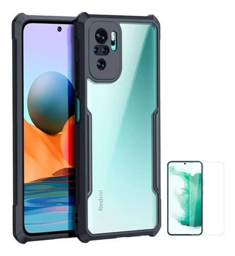 Case Carcasa Xundd Para Xiaomi Redmi Note 10 5g + Vidrio