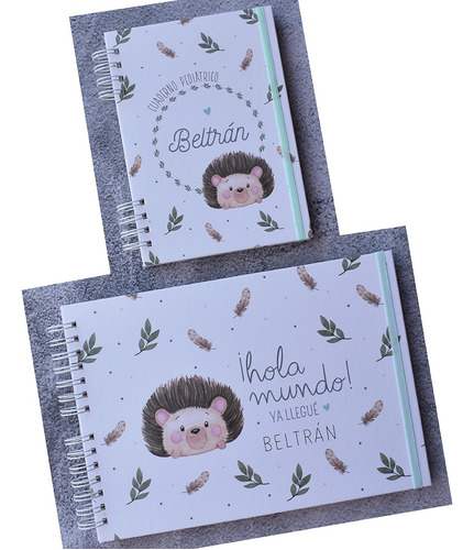 Cuaderno Pediátrico A5 + Álbum Bebé A4 