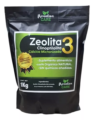 Zeolita Clinoptilolita Micronizada 96% de pureza 400 Gramos :  .com.mx: Salud y Cuidado Personal