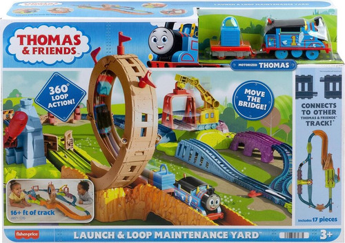 Fisher-price Thomas E Seus Amigos Pista Jardim De Manutenção