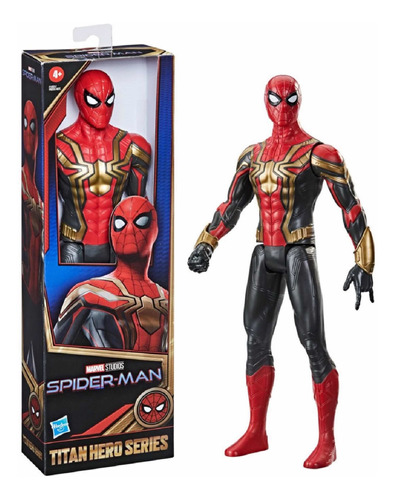 Marvel Titan Hero Spiderman No Way Home Iron Spider 30 Cm