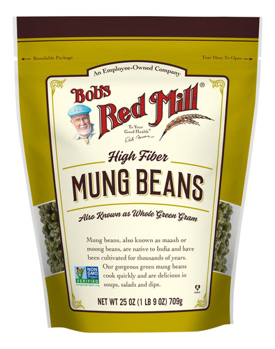 Bobs Red Mill Mung Beans 709g