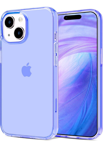 Funda Protectora Para Móvil Jjgoo, Purpura, iPhone 15, Tpu