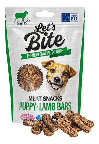 Brit Care® Let´s Bite Meat Snacks Puppy Lamb Bars 80gr