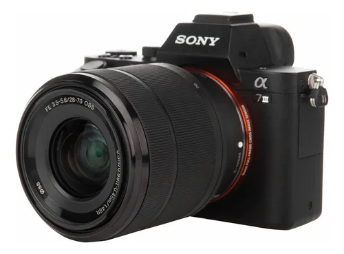 Cámara Digital Sony Alpha A7iii Sin Espejo Con Lente De