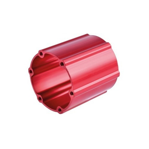 Separador De Volante Deportivo 75 Mm 6 Perf. Rojo Collino