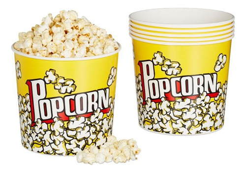 Vaso Petiso Balde Pochoclos Pipoca Cine Pop Corn Plastico 