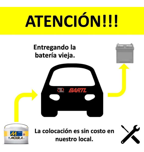 Bateria Moura 150 Amp Toyota Hilux Garantía 15 Meses