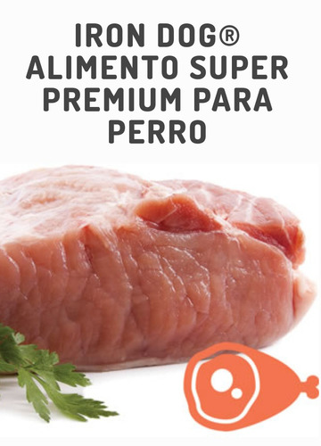 Imagen 3 de 4 de Iron Dog Premium Adulto 20kg Caducidad Amplia