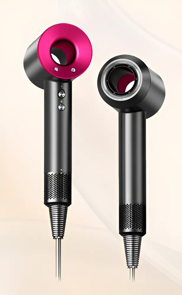 Secador Pelo Ionico Profesional Alta Potencia Secado Rapido Rosa
