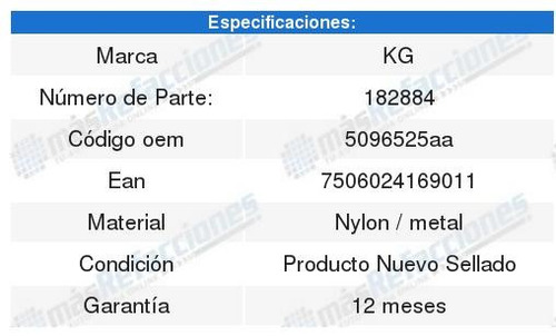 Polea Tensora Accesorios Kg Ml320 3.2l 1998-2003