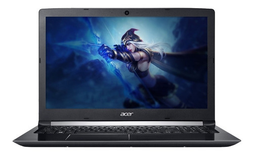 Notebook gamer Aspire A515-51G-58GZ 15.6" color negro 12GB de Ram - Intel Core i5