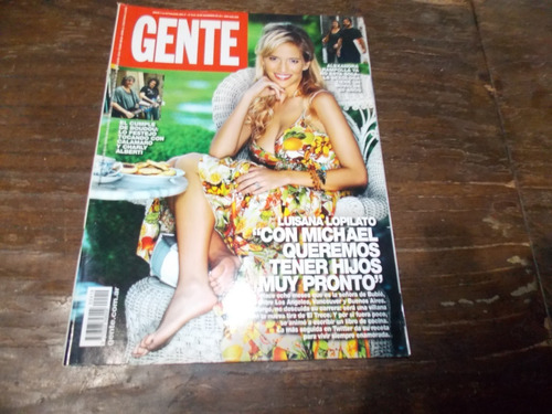 Revista Gente 2419 Lopilato 29/11/11 Bolocco De Santo Boudou