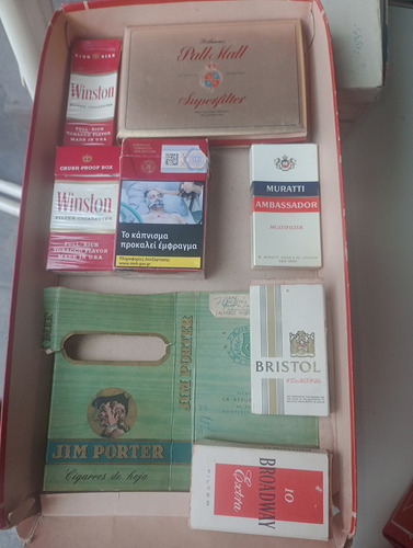 Marquilla Cigarrillos Para Coleccionista (Usado)