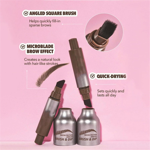 Caneta Para Sobrancelhas Brow Fection 4d, Pincel Para